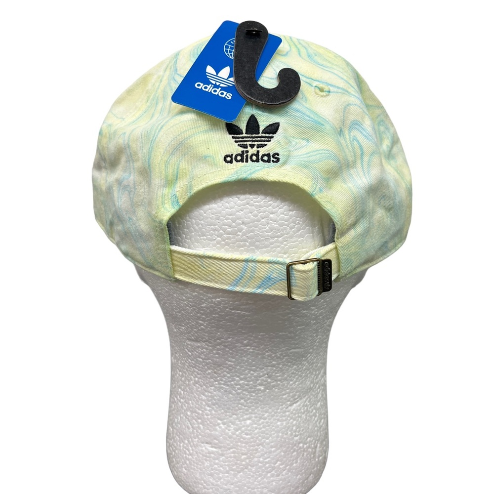 Adidas Originals Marble Wash Cotton Relaxed Fit Strapback Unisex Cap Hat NEW - Picture 3 of 5
